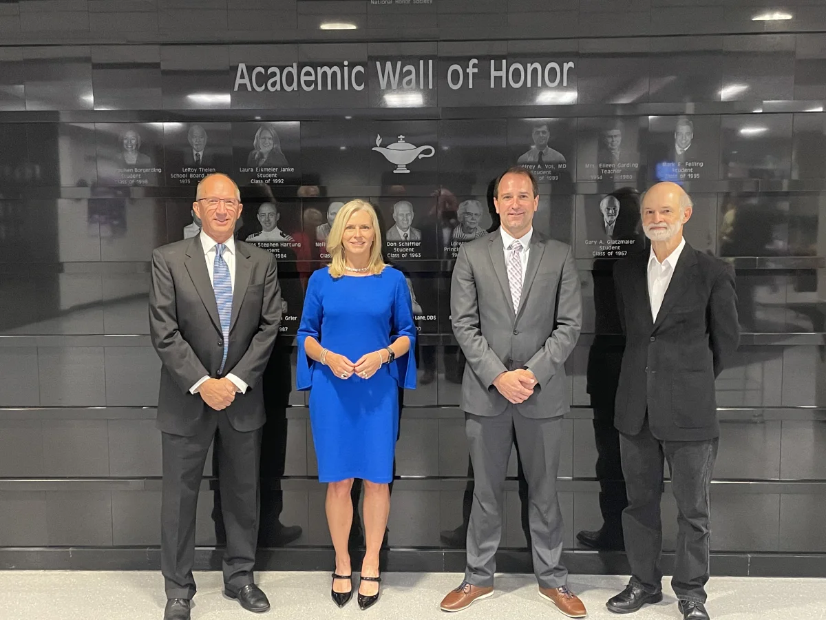 2020 Academic Wall of Honor Recipients: Steven Roger Stromme, Kelly Neuwirth Grier, Matthew D. Budde, PhD, and Gary A. Glatzmaier