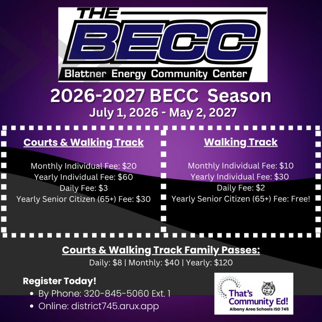 BECC-Blattner Energy Community Center - Albany Area Schools